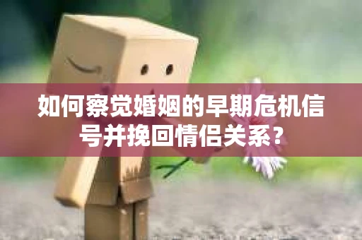 如何察觉婚姻的早期危机信号并挽回情侣关系？