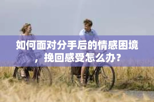如何面对分手后的情感困境，挽回感受怎么办？