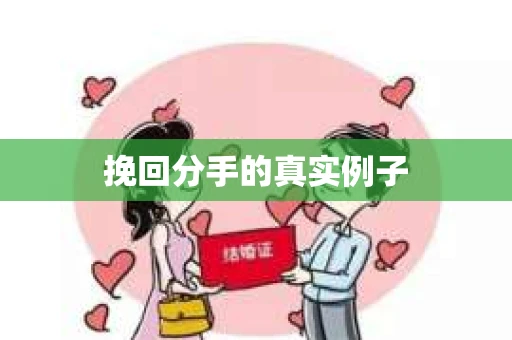 挽回分手的真实例子