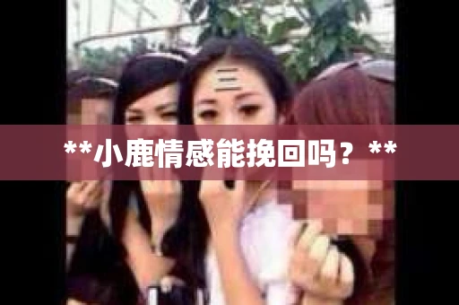 **小鹿情感能挽回吗？**