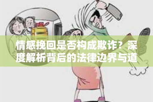 情感挽回是否构成欺诈？深度解析背后的法律边界与道德伦理