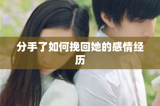 分手了如何挽回她的感情经历