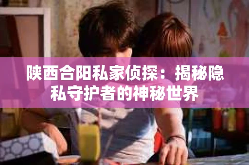 陕西合阳私家侦探：揭秘隐私守护者的神秘世界