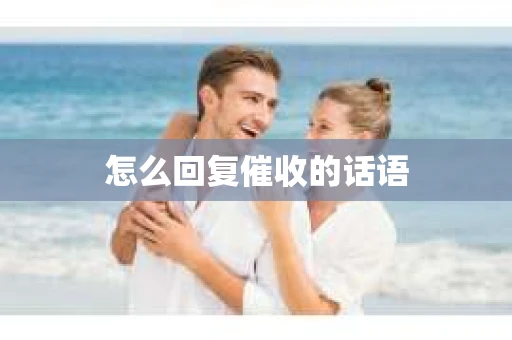 怎么回复催收的话语