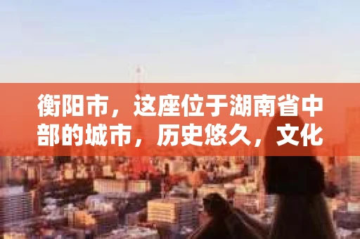 衡阳市，这座位于湖南省中部的城市，历史悠久，文化底蕴深厚。随着社会的发展，人们对于个人隐私的保护意识逐渐增强，私家侦探机构也应运而生。那么，衡阳市是否有私家侦探机构呢？今天，我们就来聊聊这个话题。