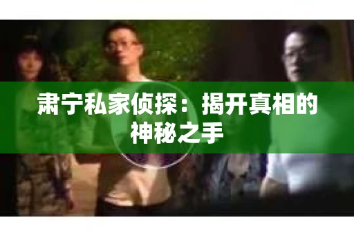 肃宁私家侦探：揭开真相的神秘之手
