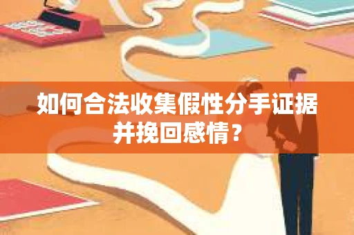如何合法收集假性分手证据并挽回感情? 如何合法收集假性分手证据并挽回感情?