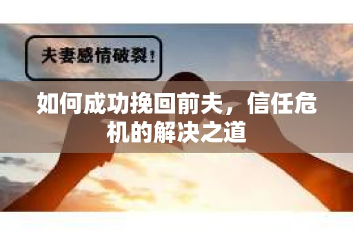 如何成功挽回前夫,信任危机的解决之道 如何成功挽回前夫,信任危机的解决之道
