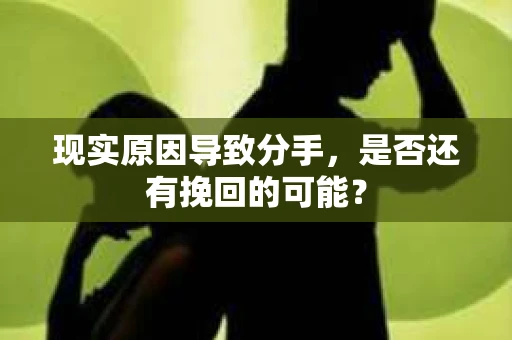现实原因导致分手,是否还有挽回的可能? 现实原因导致分手,是否还有挽回的可能?