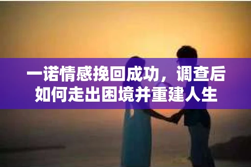 一诺情感挽回成功，调查后如何走出困境并重建人生